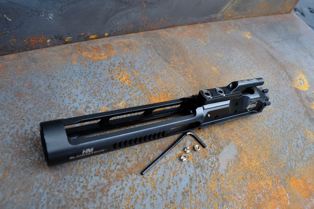 Low Mass Complete BCG w/ Adjustable Gas Key to Rubber City Armory