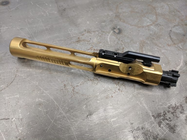 Low Mass 5.56×45(223) Competition BCG complete (TiN/Blacknitride Special Edition) to