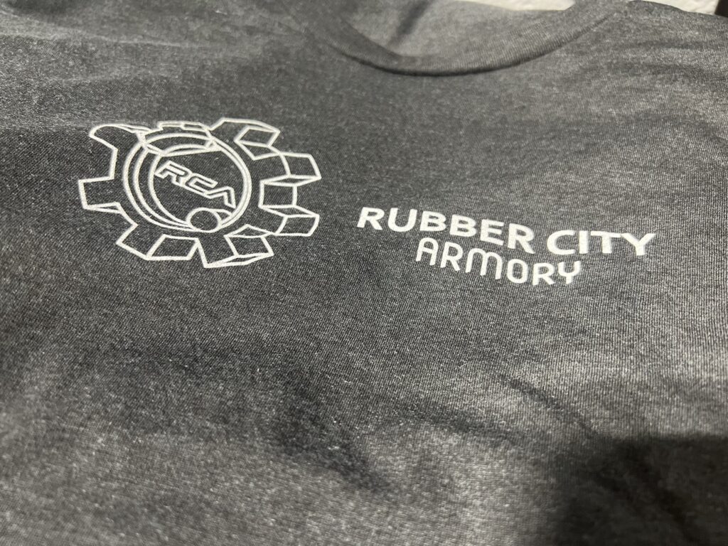RCA 2023 TSHIRT BOLT LOGO (TRIBLEND) to Rubber City Armory